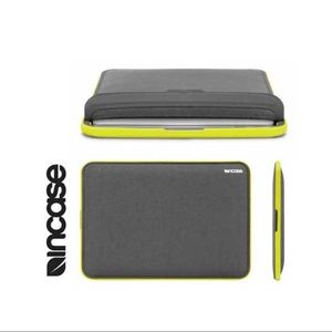 Incase dark grey/bright green/yellow trim